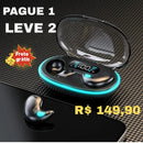 Pague 1 Leve 2 Fones de Ouvido Invisíveis e Confortáveis com Cancelamento de Ruído