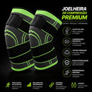 Kit 2 Joelheiras Esportivas de Compressão - CASUAL MENTE